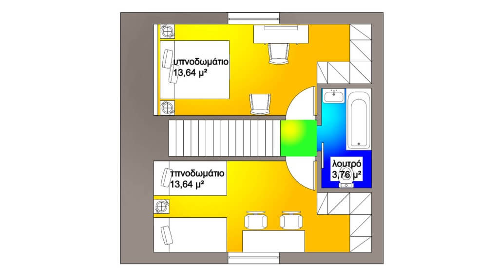 ΚΑΤΟΨΗ ΙΣΟΓΕΙΟΥ 95,26 Μ²