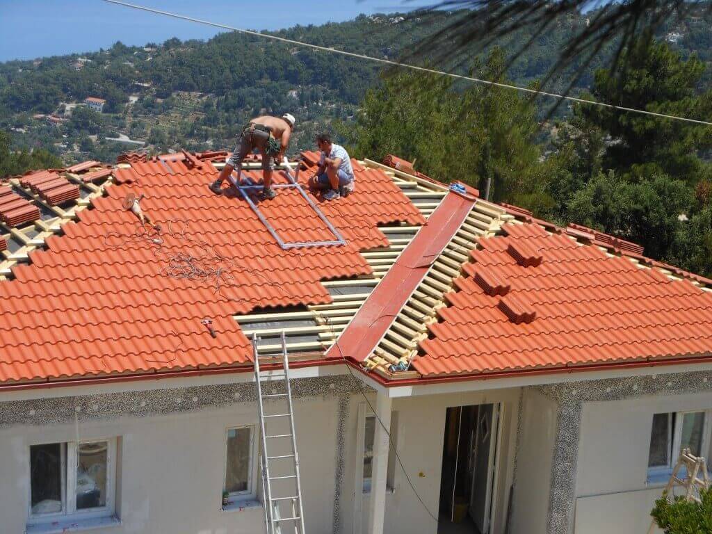 roof tiles