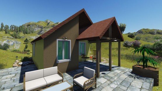σχέδιο,προκάτ,prokat,easy green,ισόγειο,προκατασκευασμένο,σπίτι,οικονομικό,εξοχικό,τουριστικό