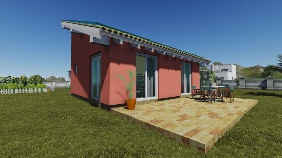 προκατασκευασμένα σπίτια, prokat, προκάτ, σπίτι, φωτοβολταϊκά, easy green, ισόγειο